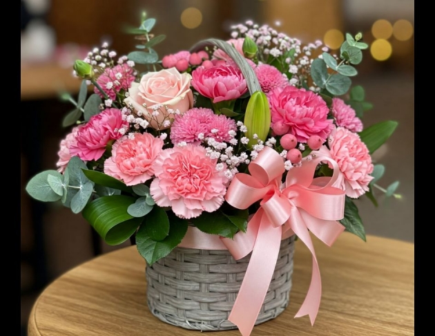 愛嬤媽小花籃